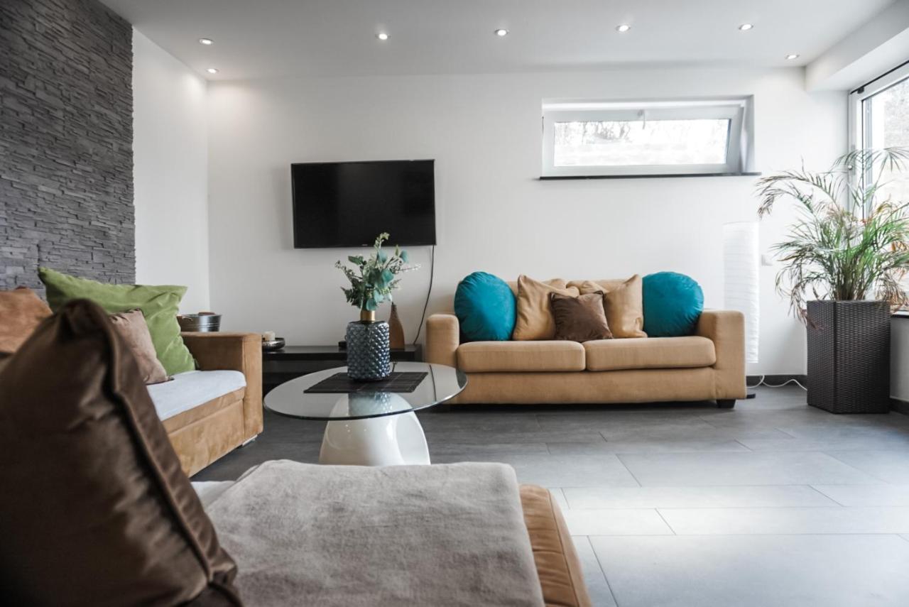 Neu Gebautes Apartment Mit Sonnenterasse In Der Naehe Vom Siebengebirge & Bonn Königswinter Esterno foto