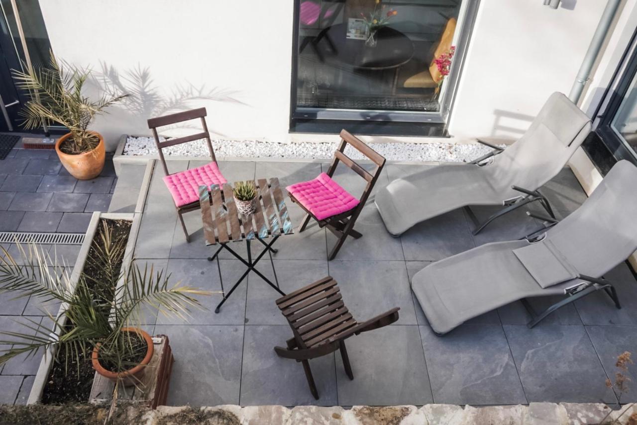 Neu Gebautes Apartment Mit Sonnenterasse In Der Naehe Vom Siebengebirge & Bonn Königswinter Esterno foto